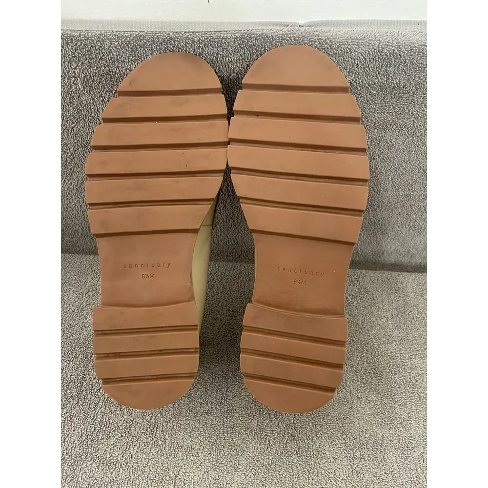 Sanctuary Westside Loafer Oatmilk Women's US 8.5 M